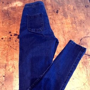 American Apparel High Waist Skinny Jeans - NEW